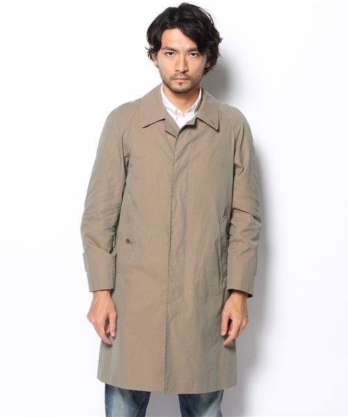 BEAUTY&YOUTH UNITED ARROWS(ビューティーアンドユースユナイテッドアローズ)の「BY TRADITIONAL 2WAY ステンカラーコート◆§(ステンカラーコート・メンズ・オリーブ・38/36/40)」の2枚目の写真
