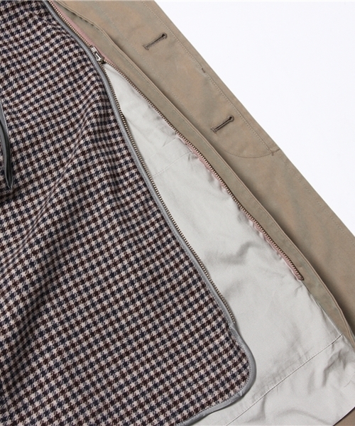 BEAUTY&YOUTH UNITED ARROWS(ビューティーアンドユースユナイテッドアローズ)の「BY TRADITIONAL 2WAY ステンカラーコート◆§(ステンカラーコート・メンズ・オリーブ・38/36/40)」の10枚目の写真