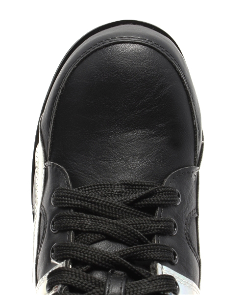 WEGO（ウィゴー）の「WEGO/厚底スニーカー（スニーカー・レディース・ブラック/ブラック系その他・24.5/23.5）」の8枚目の写真