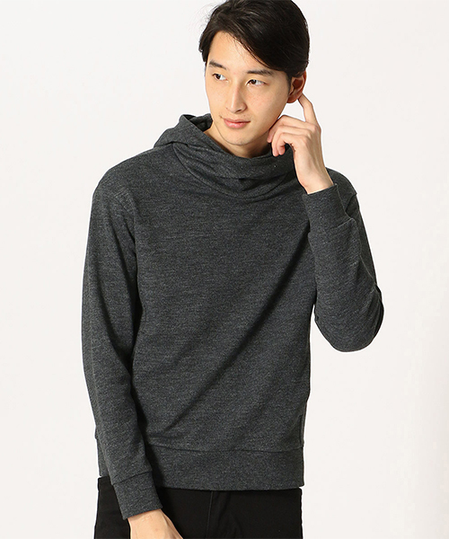 COMME CA ISM（コムサイズム）の「裏毛 パーカ（パーカー・メンズ・グレー/ブラック・LARGE/MEDIUM/X-LARGE）」の2枚目の写真