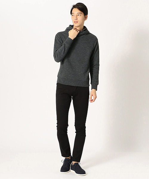 COMME CA ISM（コムサイズム）の「裏毛 パーカ（パーカー・メンズ・グレー/ブラック・LARGE/MEDIUM/X-LARGE）」の8枚目の写真