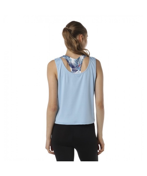 ROXY(ロキシー)の「OVERLAID TANK/ロキシー フィットネス ジム ランニング タンクトップ(タンクトップ・レディース・ホワイト/ブラック/オレンジ・SMALL/MEDIUM/LARGE)」の4枚目の写真