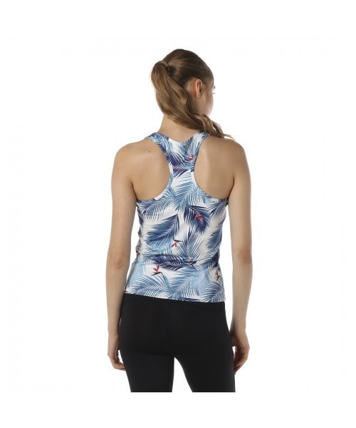 ROXY(ロキシー)の「OVERLAID TANK/ロキシー フィットネス ジム ランニング タンクトップ(タンクトップ・レディース・ホワイト/ブラック/オレンジ・SMALL/MEDIUM/LARGE)」の6枚目の写真