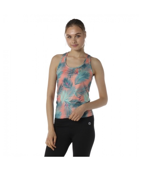 ROXY(ロキシー)の「OVERLAID TANK/ロキシー フィットネス ジム ランニング タンクトップ(タンクトップ・レディース・ホワイト/ブラック/オレンジ・SMALL/MEDIUM/LARGE)」の12枚目の写真