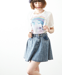 WEGO | WEGO/デニムサークルスカート(デニムスカート)