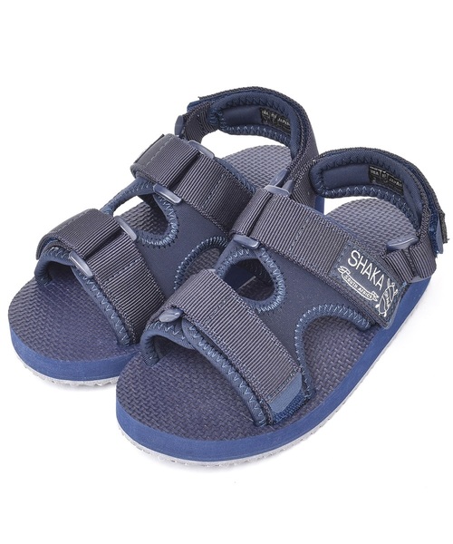 SHAKA（シャカ）の「2020年モデル【SHAKA / シャカ】CHILLOUT JUNIOR（サンダル・キッズ・ブラック/グレー/ダークブラウン/ネイビー/レオパード/ライトベージュ・1/2/3/4）」の6枚目の写真