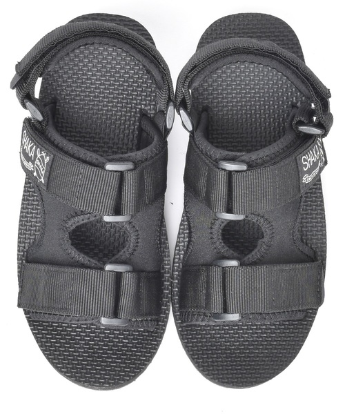 SHAKA（シャカ）の「2020年モデル【SHAKA / シャカ】CHILLOUT JUNIOR（サンダル・キッズ・ブラック/グレー/ダークブラウン/ネイビー/レオパード/ライトベージュ・1/2/3/4）」の11枚目の写真