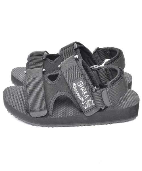 SHAKA（シャカ）の「2020年モデル【SHAKA / シャカ】CHILLOUT JUNIOR（サンダル・キッズ・ブラック/グレー/ダークブラウン/ネイビー/レオパード/ライトベージュ・1/2/3/4）」の13枚目の写真