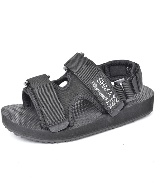 SHAKA（シャカ）の「2020年モデル【SHAKA / シャカ】CHILLOUT JUNIOR（サンダル・キッズ・ブラック/グレー/ダークブラウン/ネイビー/レオパード/ライトベージュ・1/2/3/4）」の7枚目の写真