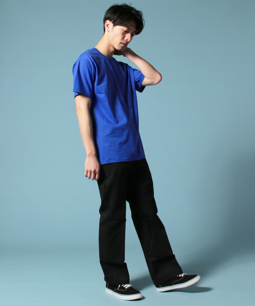 Champion(チャンピオン)の「Champion チャンピオン 無地 ベーシック クルーネック 半袖Tシャツ(Tシャツ/カットソー・メンズ・ホワイト/ダークグリーン/レッド/ロイヤルブルー/ブラック/ネイビー/ゴールド/チャコール/グレー/マルーン・M/XL/L)」の12枚目の写真