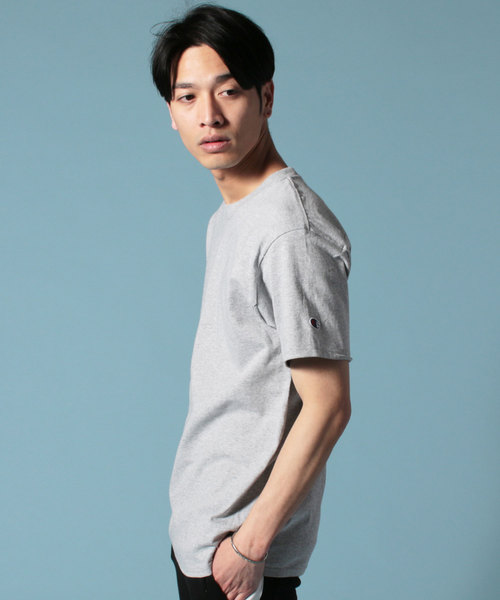 Champion(チャンピオン)の「Champion チャンピオン 無地 ベーシック クルーネック 半袖Tシャツ(Tシャツ/カットソー・メンズ・ホワイト/ダークグリーン/レッド/ロイヤルブルー/ブラック/ネイビー/ゴールド/チャコール/グレー/マルーン・M/XL/L)」の14枚目の写真