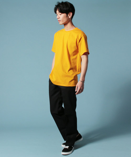 Champion(チャンピオン)の「Champion チャンピオン 無地 ベーシック クルーネック 半袖Tシャツ(Tシャツ/カットソー・メンズ・ホワイト/ダークグリーン/レッド/ロイヤルブルー/ブラック/ネイビー/ゴールド/チャコール/グレー/マルーン・M/XL/L)」の19枚目の写真