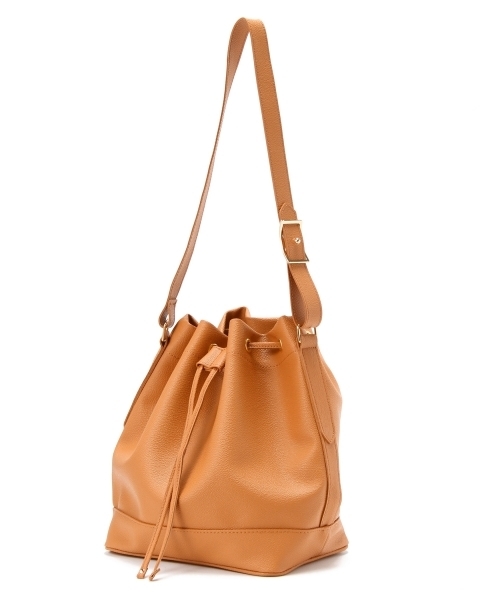 BEAUTY&YOUTH UNITED ARROWS（ビューティーアンドユースユナイテッドアローズ）の「BYSF ドローストショルダーバッグ ◆（ショルダーバッグ・レディース・ベージュ/ネイビー・フリー）」の3枚目の写真