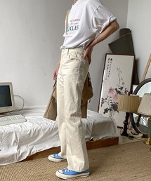 MASONPRINCE | 【M.P Studios】Vintage aging flared denim NZK1934(デニムパンツ)