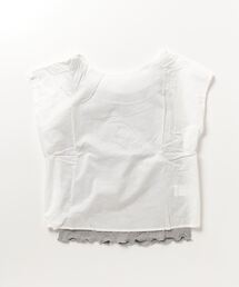 STYLEBLOCK（スタイルブロック）の「ローンブラウス×リブタンクトップセット（アンサンブル）」