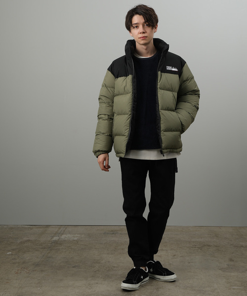 FIRST DOWN(ファーストダウン)の「【FIRST DOWN/ファーストダウン】リバーシブルダウンジャケット(ダウンジャケット/コート・メンズ・ブラック/カーキ/イエロー/ブルー・M/L)」の8枚目の写真