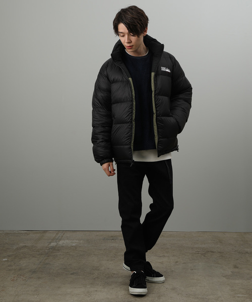 FIRST DOWN(ファーストダウン)の「【FIRST DOWN/ファーストダウン】リバーシブルダウンジャケット(ダウンジャケット/コート・メンズ・ブラック/カーキ/イエロー/ブルー・M/L)」の10枚目の写真