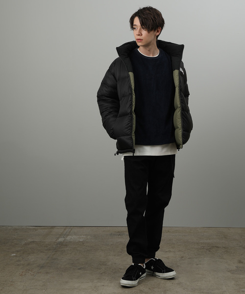 FIRST DOWN(ファーストダウン)の「【FIRST DOWN/ファーストダウン】リバーシブルダウンジャケット(ダウンジャケット/コート・メンズ・ブラック/カーキ/イエロー/ブルー・M/L)」の11枚目の写真