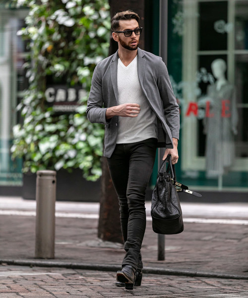 Buffalo Bobs(バッファローボブズ)の「NOMADO-PARINE(ノマド-パリーネ)テーラードジャケット(テーラードジャケット・メンズ・ネイビー/グレー・2-3/3-4/1-2)」の7枚目の写真