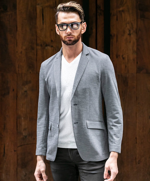 Buffalo Bobs(バッファローボブズ)の「NOMADO-PARINE(ノマド-パリーネ)テーラードジャケット(テーラードジャケット・メンズ・ネイビー/グレー・2-3/3-4/1-2)」の9枚目の写真