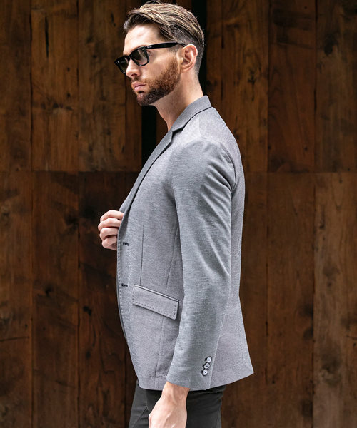 Buffalo Bobs(バッファローボブズ)の「NOMADO-PARINE(ノマド-パリーネ)テーラードジャケット(テーラードジャケット・メンズ・ネイビー/グレー・2-3/3-4/1-2)」の10枚目の写真