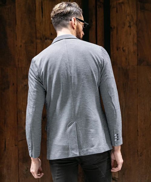 Buffalo Bobs(バッファローボブズ)の「NOMADO-PARINE(ノマド-パリーネ)テーラードジャケット(テーラードジャケット・メンズ・ネイビー/グレー・2-3/3-4/1-2)」の11枚目の写真