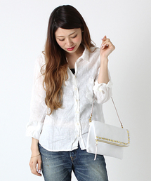 Ray BEAMS | MASTER&Co. / スタッズ クラッチバッグ(クラッチバッグ)