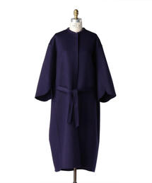 Drawer（ドゥロワー）ウールスタンドカラーケヌキコート パープル36 45893041_15_d_215.jpg