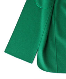 Drawer（ドゥロワー）の「Drawer ウールスタンドカラーケヌキコート