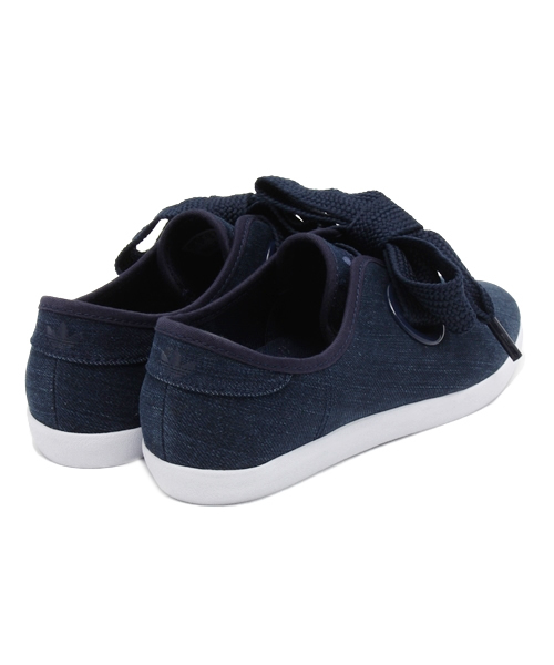 adidas Originals（アディダスオリジナルス）の「アディダス オリジナルス リレース デニム adidas Originals RELACE LOW W dnm（スニーカー・レディース・ネイビー・24cm/24.5cm/22.5cm/23cm/23.5cm）」の4枚目の写真