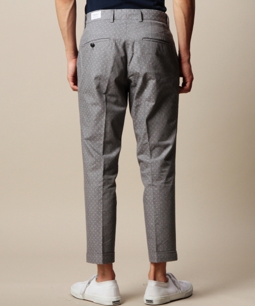 BEAUTY&YOUTH UNITED ARROWS（ビューティーアンドユースユナイテッドアローズ）の「BY ダイヤ ジャカード アンクルパンツ◆（その他パンツ・メンズ・ネイビー/ライトグレー・X-LARGE/MEDIUM/SMALL/LARGE）」の5枚目の写真