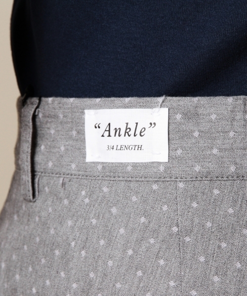 BEAUTY&YOUTH UNITED ARROWS（ビューティーアンドユースユナイテッドアローズ）の「BY ダイヤ ジャカード アンクルパンツ◆（その他パンツ・メンズ・ネイビー/ライトグレー・X-LARGE/MEDIUM/SMALL/LARGE）」の9枚目の写真