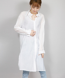 lalaBorn/ロングシャツ