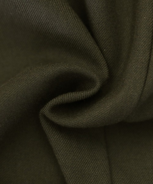 select MOCA（セレクトモカ）の「ウエストベルトデザインロングパンツ（スラックス・レディース・ブラック/ブラウン/カーキ・SMALL/MEDIUM）」の5枚目の写真