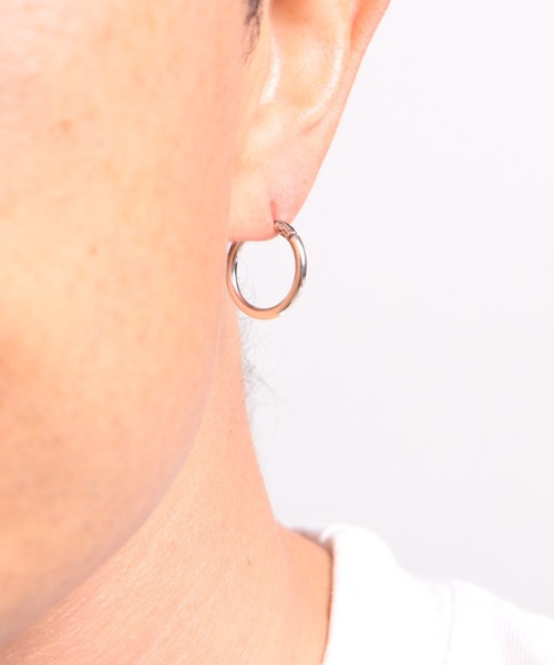 VIVIFY（ビビファイ）の「Hoop Pierce(M)/ピアス/フープ(M)（ピアス（片耳用）・メンズ・シルバー/シルバー系その他2・FREE）」の8枚目の写真