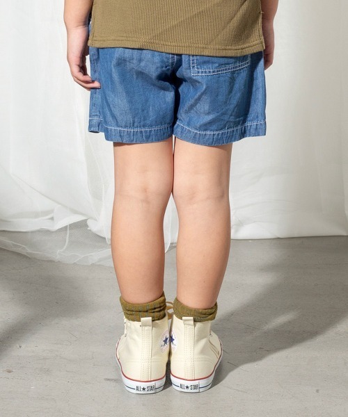 MAKE YOUR DAY（メイクユアデイ）の「【リンクコーデ】デザインタックパンツ■80～140cm（その他パンツ・キッズ・ベージュ/レッド/イエロー/ブルー/ネイビー・80/110/100/90/130/140/120）」の7枚目の写真