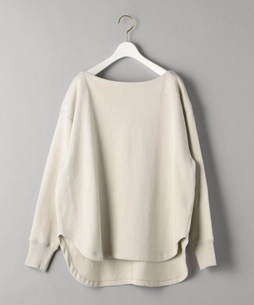 BEAUTY&YOUTH UNITED ARROWS（ビューティーアンドユースユナイテッドアローズ）の「BY ヘビーコットンショルダーパッチカットソーо（Tシャツ/カットソー・レディース・ブラック/ライム/オフホワイト・FREE）」の14枚目の写真