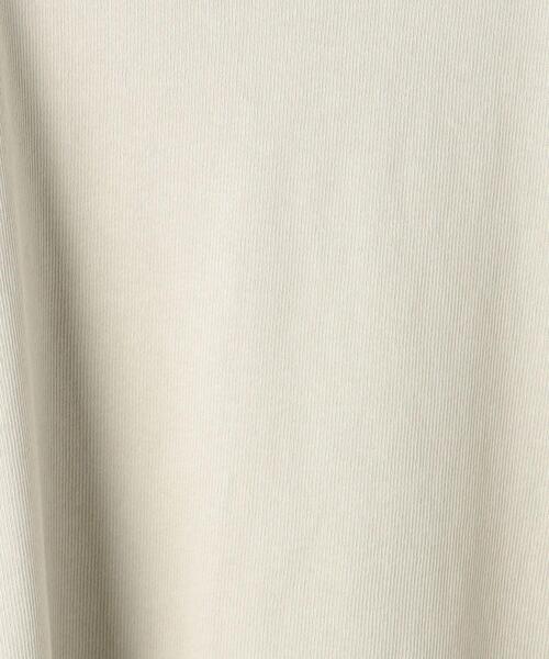 BEAUTY&YOUTH UNITED ARROWS（ビューティーアンドユースユナイテッドアローズ）の「BY ヘビーコットンショルダーパッチカットソーо（Tシャツ/カットソー・レディース・ブラック/ライム/オフホワイト・FREE）」の12枚目の写真