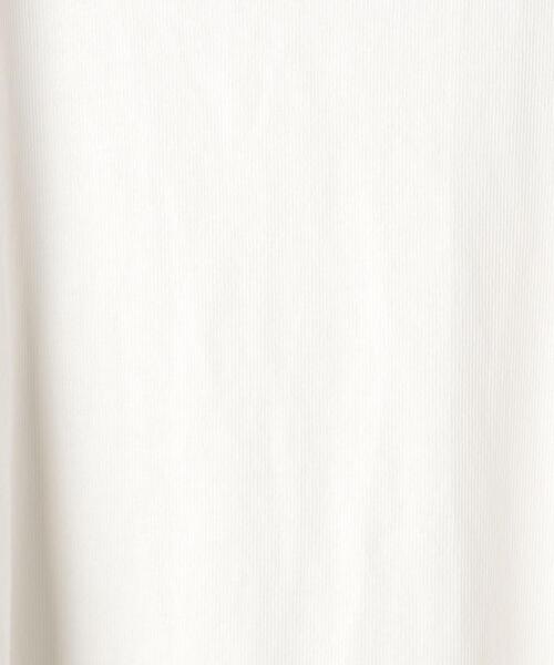 BEAUTY&YOUTH UNITED ARROWS（ビューティーアンドユースユナイテッドアローズ）の「BY ヘビーコットンショルダーパッチカットソーо（Tシャツ/カットソー・レディース・ブラック/ライム/オフホワイト・FREE）」の22枚目の写真