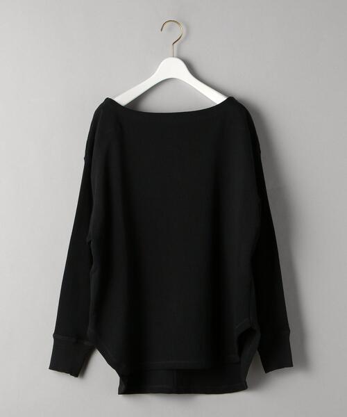 BEAUTY&YOUTH UNITED ARROWS（ビューティーアンドユースユナイテッドアローズ）の「BY ヘビーコットンショルダーパッチカットソーо（Tシャツ/カットソー・レディース・ブラック/ライム/オフホワイト・FREE）」の21枚目の写真