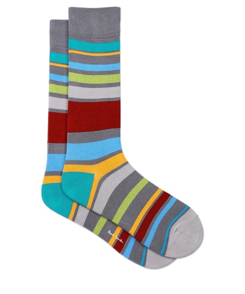 ランダムボーダー ソックス Cs ソックス 靴下 Paul Smith ポールスミス のファッション通販 Zozotown