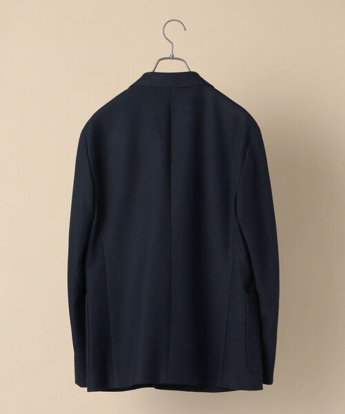 SHIPS（シップス）の「DC: ダブルブレスト 4つボタン ジャージー ソリッド ジャケット（テーラードジャケット・メンズ・ネイビー・MEDIUM/LARGE/SMALL）」の4枚目の写真