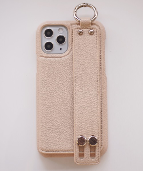 ensemble(皮革ブランド)（アンサンブル）の「【 ensemble / アンサンブル 】 iPhone ケース Porte Ⅱ ( 6 6S 7 8 SE2 )/( Ⅹ XS )/( 11 )/( 11pro )/( 12 / 12pro ) 対応（スマホケース/カバー・レディース・ライトグレー/ブラック/ベージュ/ブラウン/グレー/カーキ/シルバー/ブロンズ・F/A/C/E/H）」の12枚目の写真