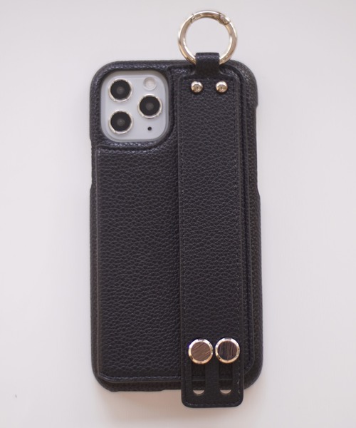 ensemble(皮革ブランド)（アンサンブル）の「【 ensemble / アンサンブル 】 iPhone ケース Porte Ⅱ ( 6 6S 7 8 SE2 )/( Ⅹ XS )/( 11 )/( 11pro )/( 12 / 12pro ) 対応（スマホケース/カバー・レディース・ライトグレー/ブラック/ベージュ/ブラウン/グレー/カーキ/シルバー/ブロンズ・F/A/C/E/H）」の15枚目の写真