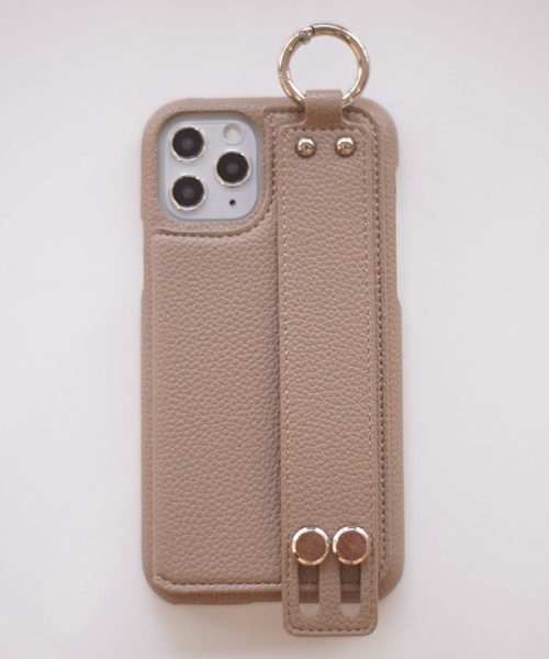 ensemble(皮革ブランド)（アンサンブル）の「【 ensemble / アンサンブル 】 iPhone ケース Porte Ⅱ ( 6 6S 7 8 SE2 )/( Ⅹ XS )/( 11 )/( 11pro )/( 12 / 12pro ) 対応（スマホケース/カバー・レディース・ライトグレー/ブラック/ベージュ/ブラウン/グレー/カーキ/シルバー/ブロンズ・F/A/C/E/H）」の13枚目の写真