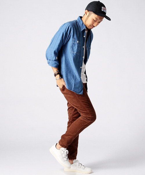 BEAMS(ビームス)の「BEAMS / ベタシャンブレー ワークシャツ(シャツ/ブラウス・メンズ・ブルー・MEDIUM/SMALL/LARGE)」の10枚目の写真