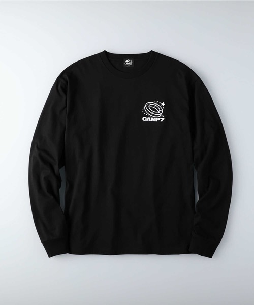 CAMP7（キャンプセブン）の「【CAMP7】コラボグラフィックロンＴ（Tシャツ/カットソー・メンズ・ホワイト/グレー/ブラック・L/M/XL）」の11枚目の写真