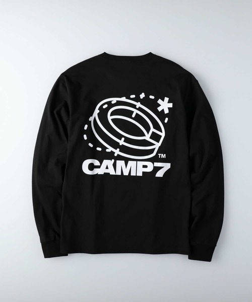 CAMP7（キャンプセブン）の「【CAMP7】コラボグラフィックロンＴ（Tシャツ/カットソー・メンズ・ホワイト/グレー/ブラック・L/M/XL）」の10枚目の写真