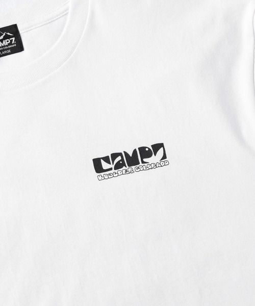 CAMP7（キャンプセブン）の「【CAMP7】コラボグラフィックロンＴ（Tシャツ/カットソー・メンズ・ホワイト/グレー/ブラック・L/M/XL）」の18枚目の写真