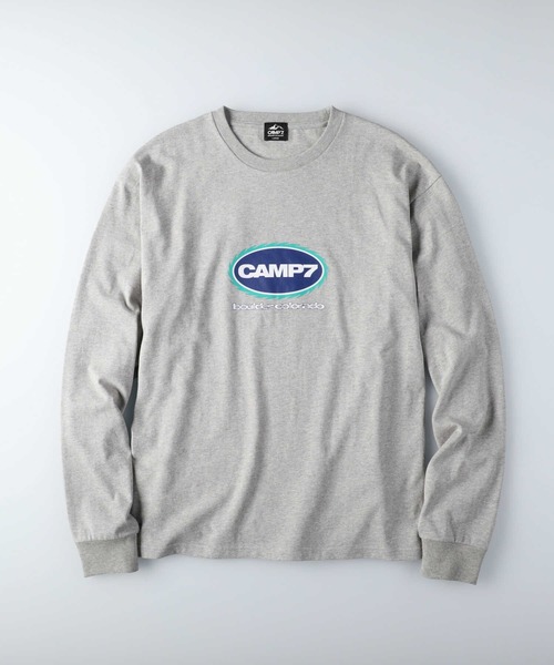 CAMP7（キャンプセブン）の「【CAMP7】コラボグラフィックロンＴ（Tシャツ/カットソー・メンズ・ホワイト/グレー/ブラック・L/M/XL）」の9枚目の写真